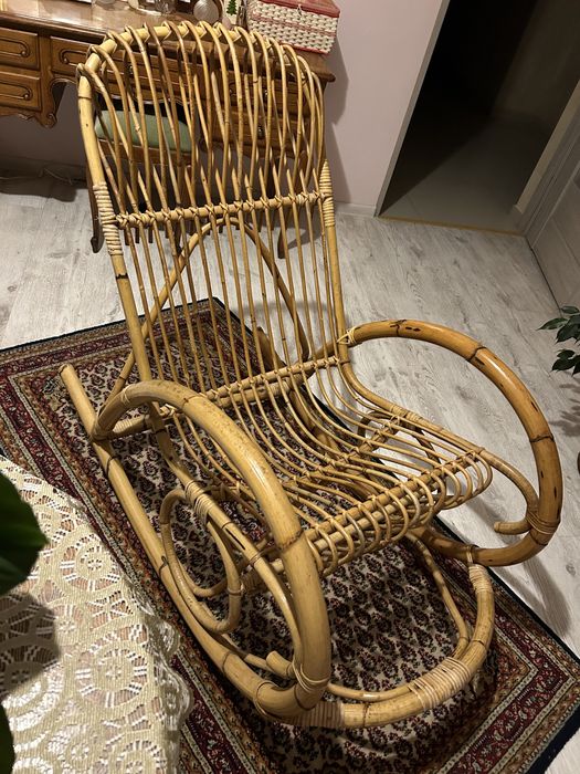 Fotel bujany vintage