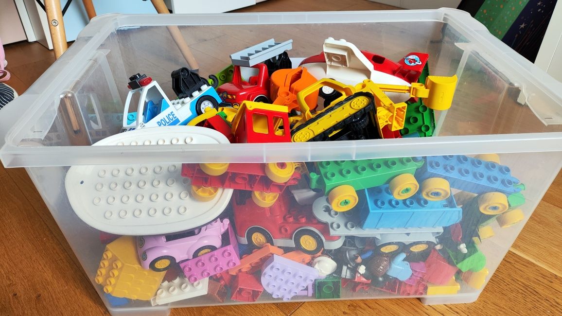 Pudło używanego LEGO Duplo