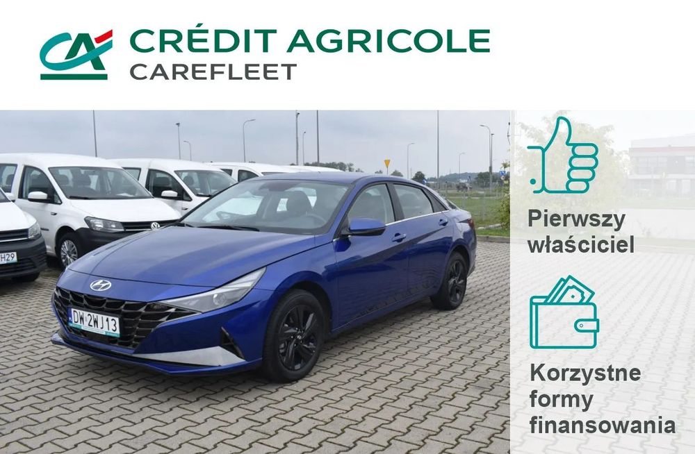 Hyundai Elantra 2023r. 1.6 SMART CVT Czujniki Salon Polska DW2WJ13