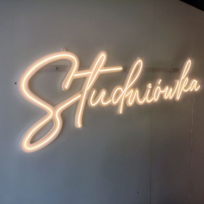 Napis podświetlany Studniówka neon LED 150x50 cm
