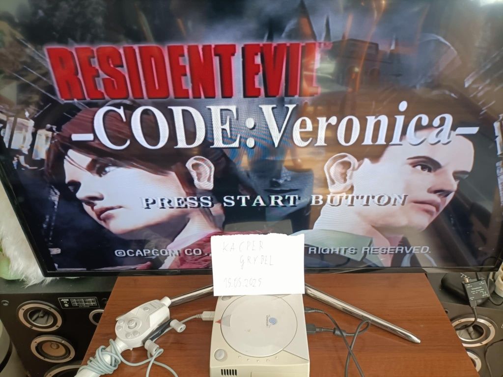 Sega dreamcast resident evil code veronica