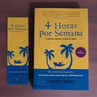 Livro 4 Horas por Semana de Timothy Ferriss - Artigo NOVO.