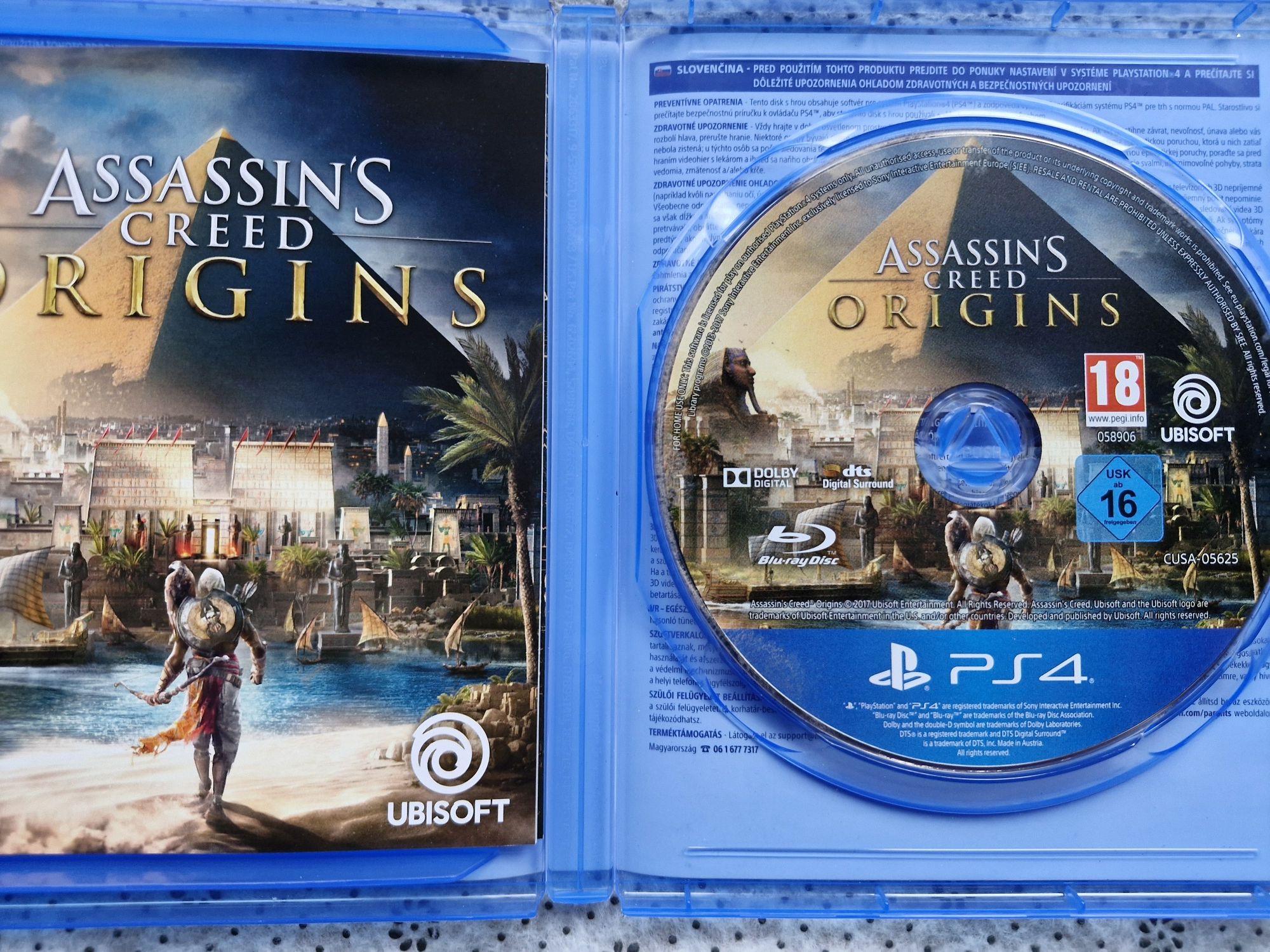 Assassins Creed Origins gra na PS4