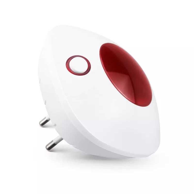 Bezprzewodowa Syrena Sieciowa Alarm 110Db Tuya Smart Po Polsku Wifi