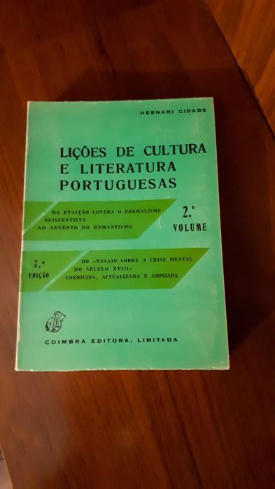 Lições de cultura e literatura portuguesas