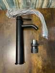Bateria umywalkowa czarny mat