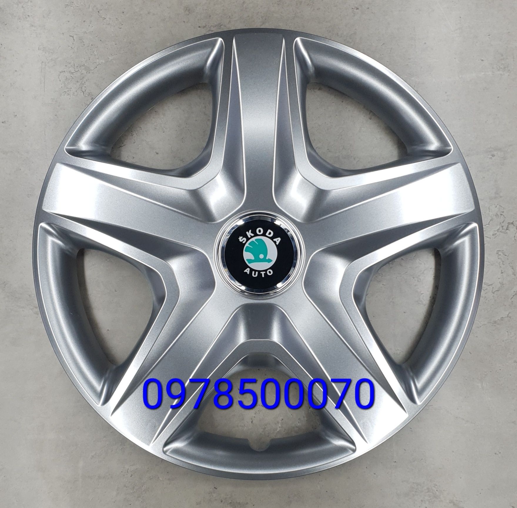 Ковпаки Шкода R16 Scala Octavia Fabia Superb Kamiq Колпаки Skoda