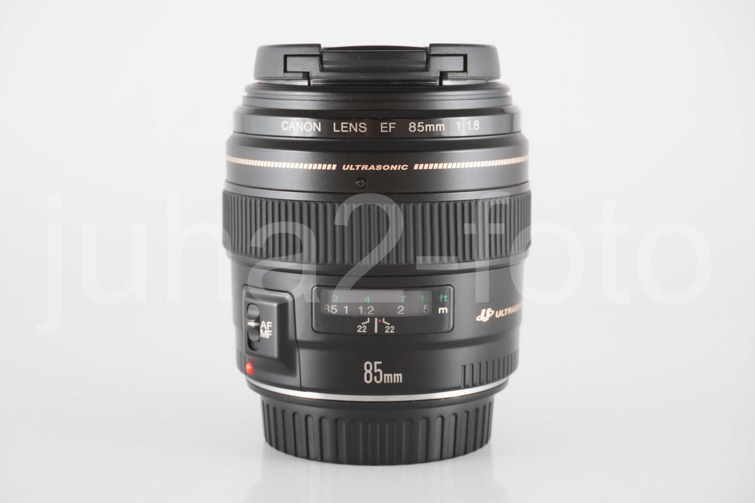 Obiektyw Canon EF 85mm f/1.8 USM, stan idealny