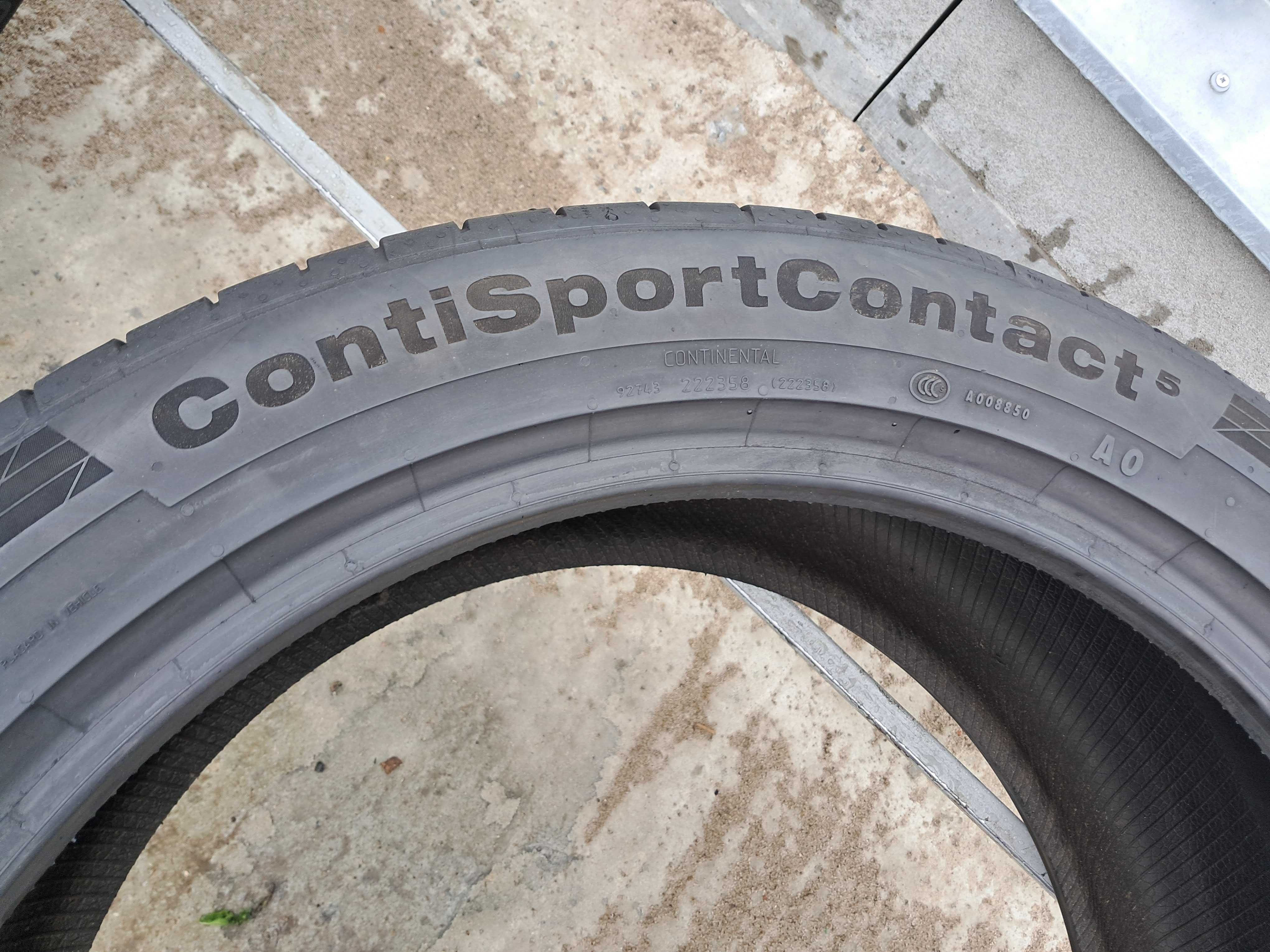 Резина літо 80% протектор Continental 285/40 R21 ContiSportContact 5