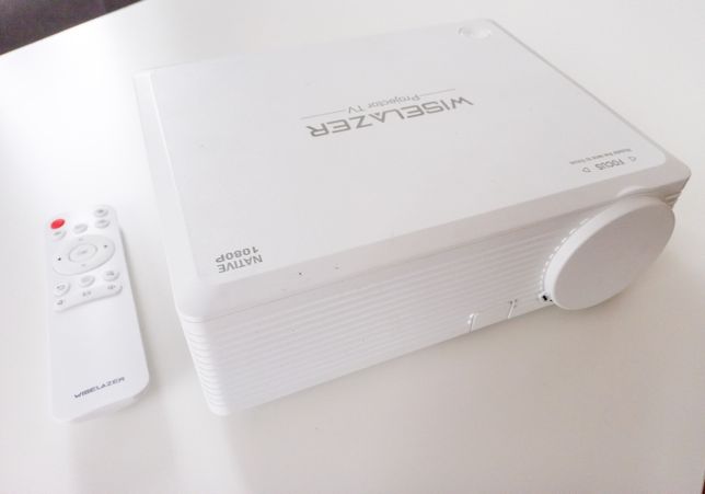 Projektor Wiselazer S20 Native 1080P Ultra HD Support 4k&Zoom/300'' 5G