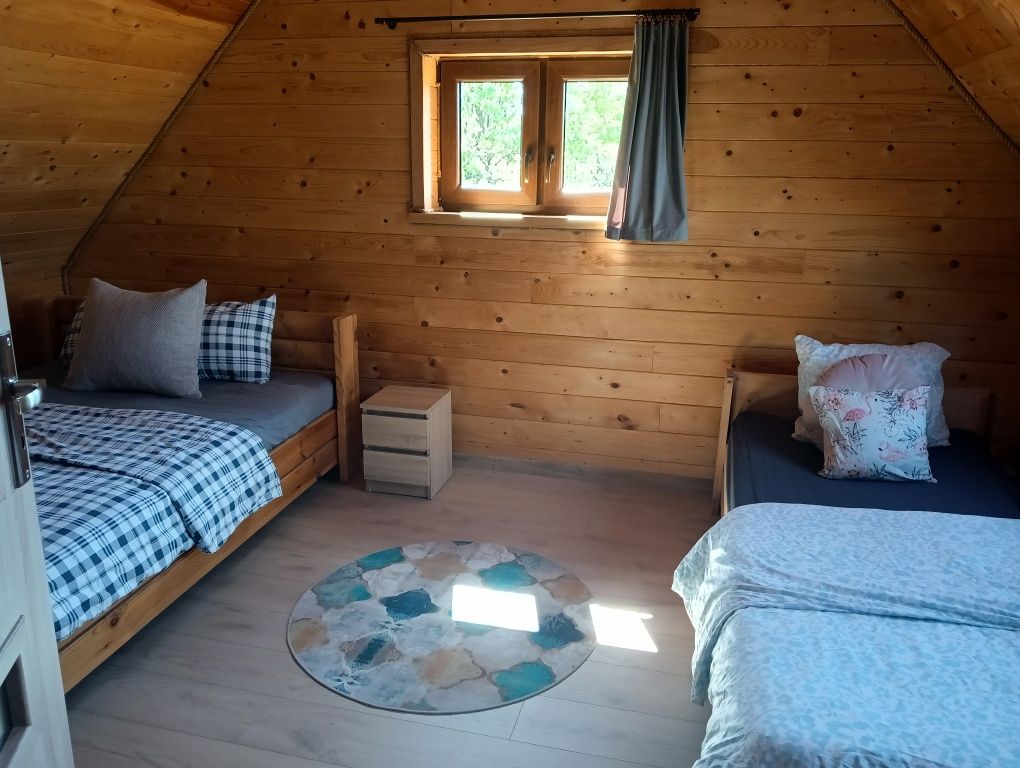 *Domek Całoroczny z Balią i Sauną Mazury Ukta*