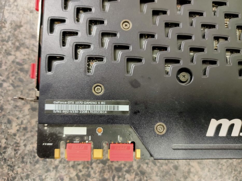 Топовая MSi Gaming X Gtx 1070 8 Gb есть  Любые Проверки Мага