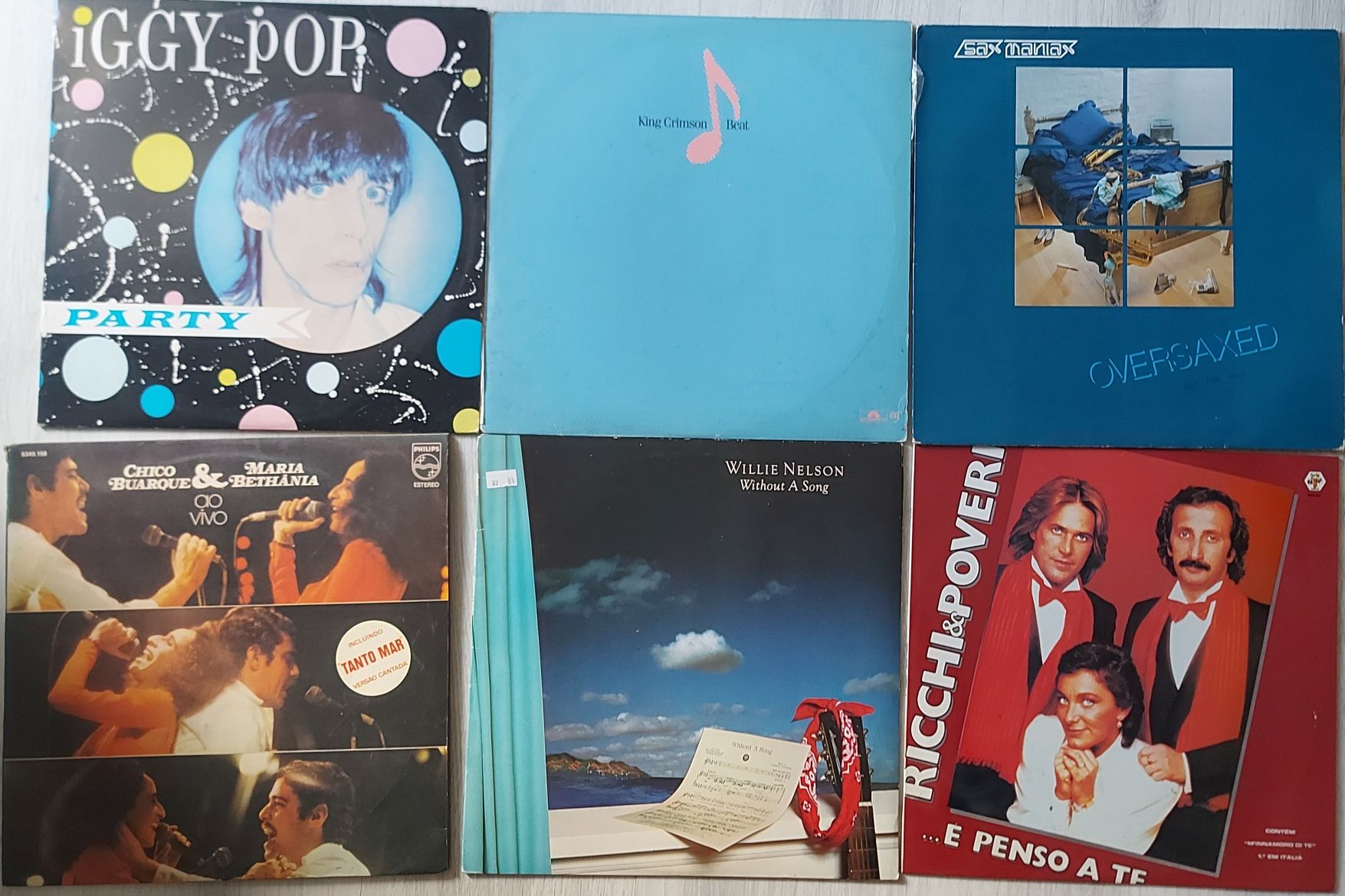 40 Discos vinil LP e Mini LP