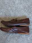 Gucci Mokasyny buty vintage  skóra Unisex 41