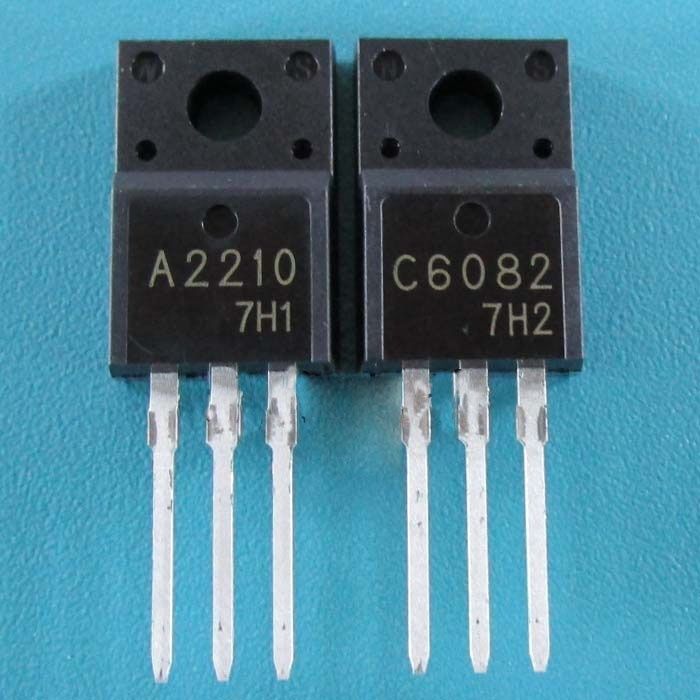 Транзистор A2210, C6082. Пара