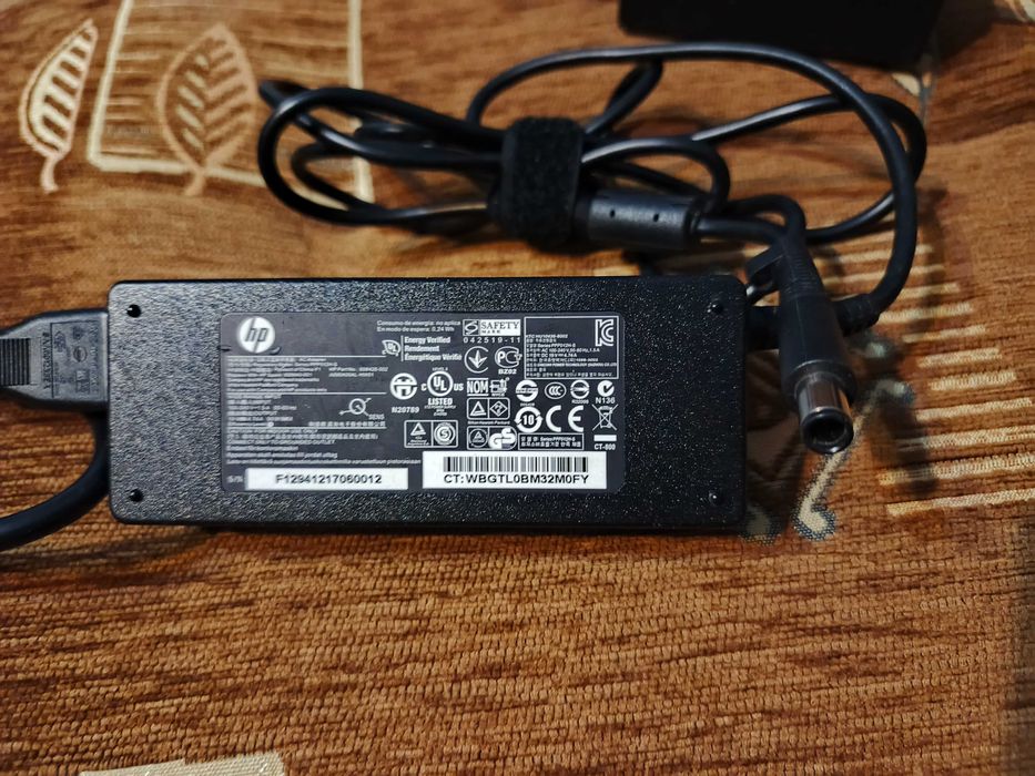 Orginalny zasilacz HP gruby wtyk 90W 19V