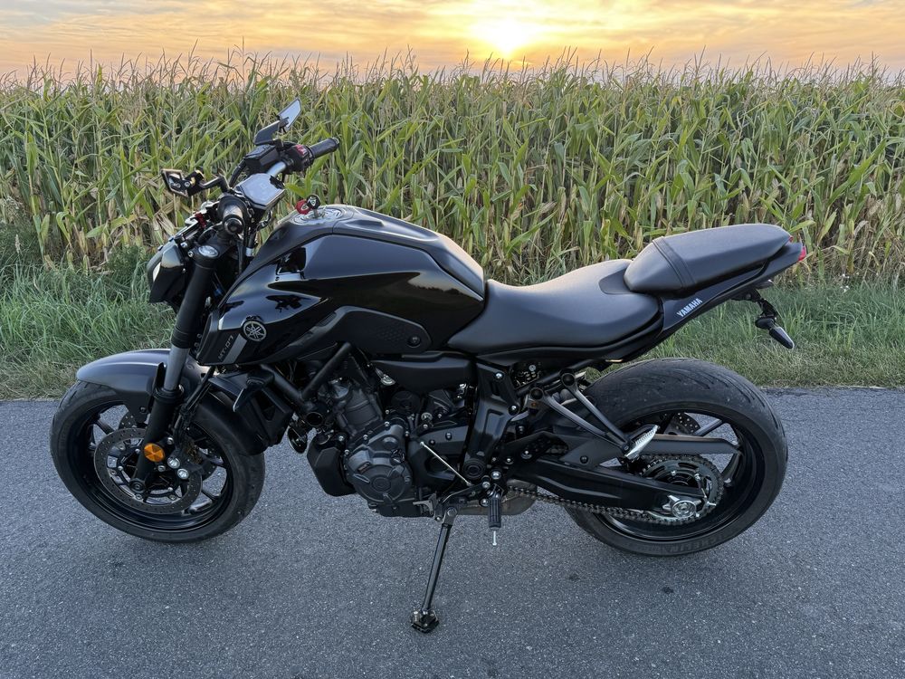 Yamaha MT07 Black A2 35kW 2023r mały przebieg Transport