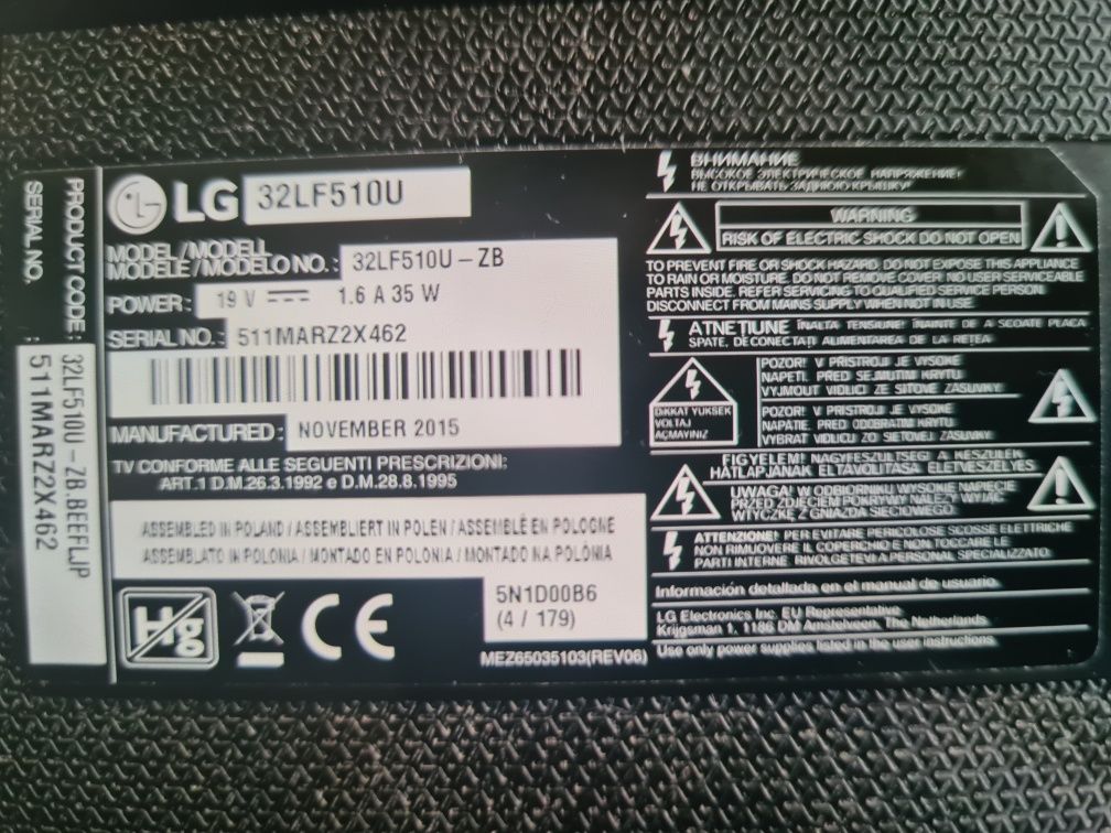 Telewizor LG 32cale bdb stan