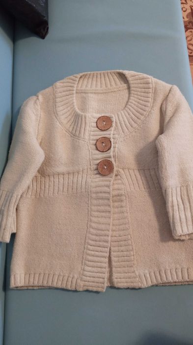 Кофта, кардиган, Теплая натуральная