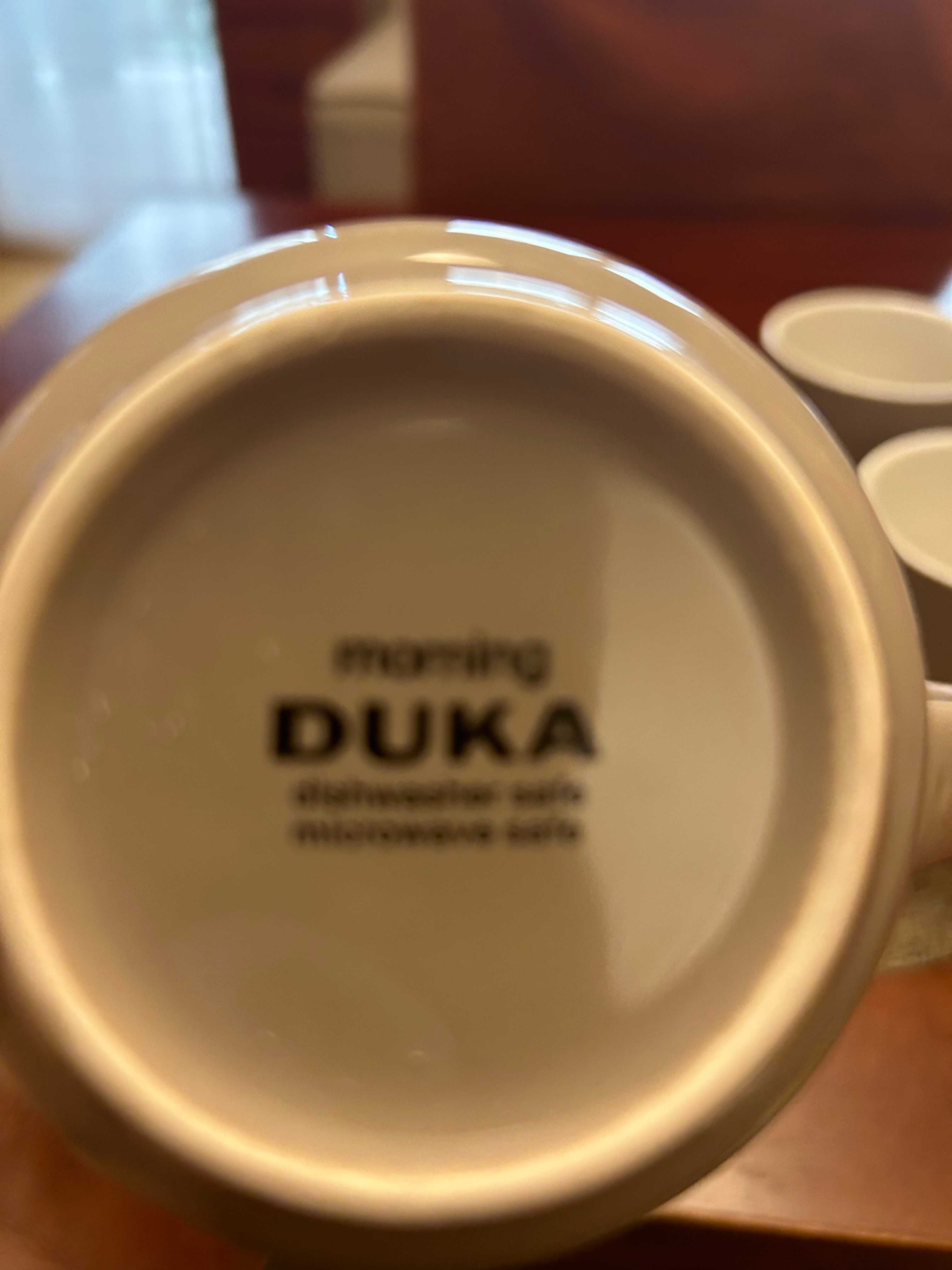Kubki ceramiczne sztuk 4 marka Duka
