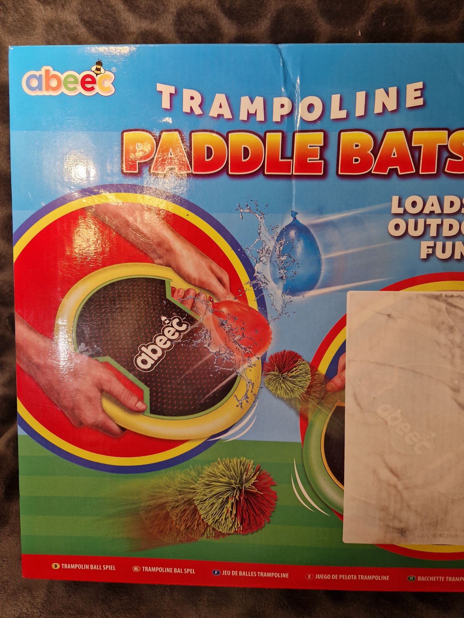 Trampoliny do piłek i balonów, nowe
