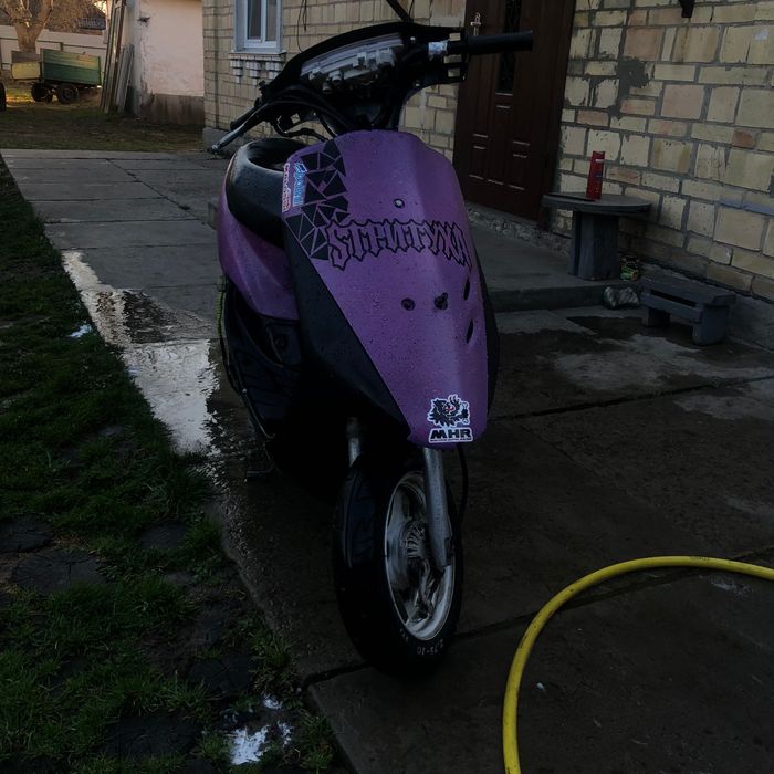 Honda Dio Af-34 на легкому тюнінгу