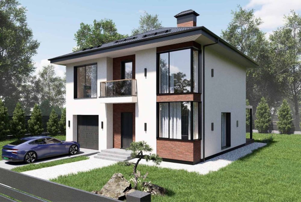 Продається стильний особняк 156м2 Крихівцях.