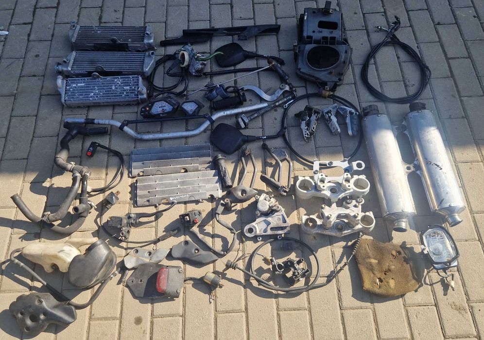 Husqvarna 610 SM gaźnik zegar lampa zacisk wąż nóżka przełącznik pompa