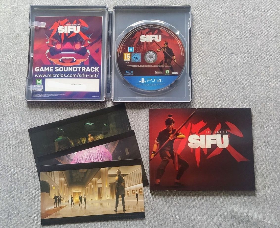 Sifu ps4 edição especial