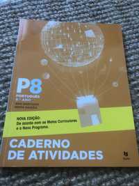 Caderno atividades português P8
