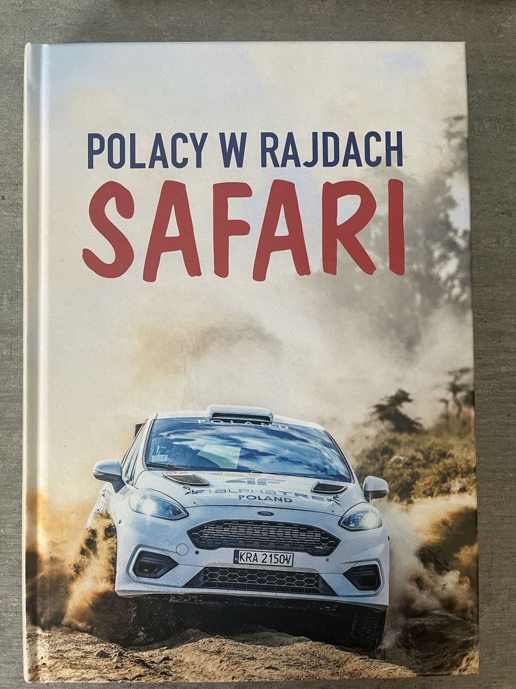 Książka "Polacy w rajdach safari"