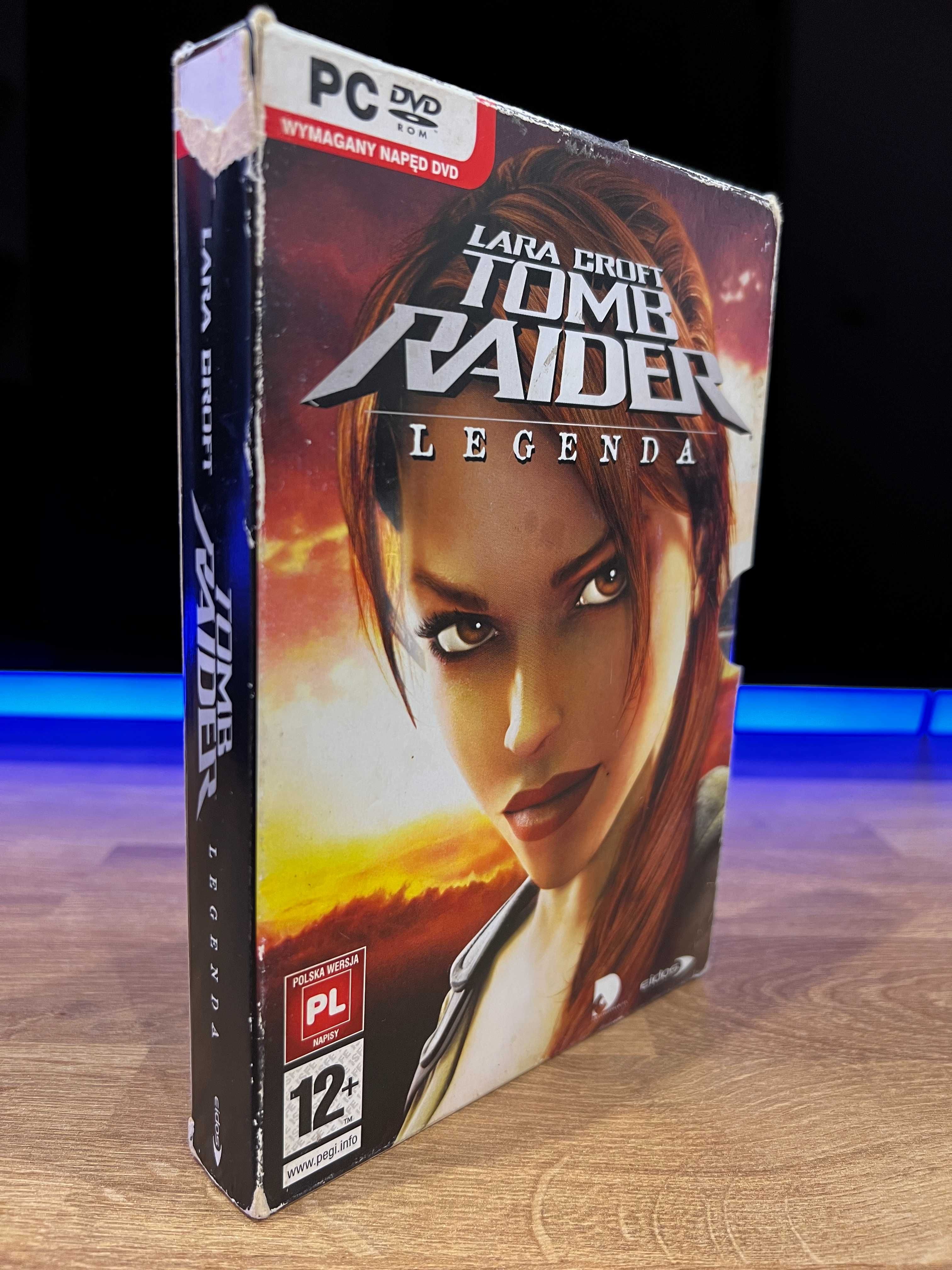 Tomb Raider Legenda (PC PL 2006) slipcase premierowe kompletne wydanie