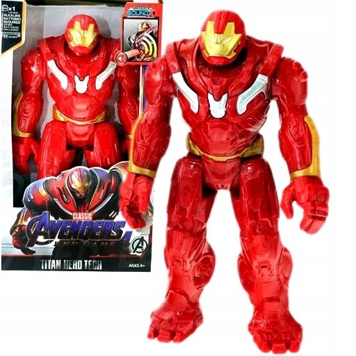 Hulk Buster Avengers Marvel Dźwięki 30Cm Iron Man