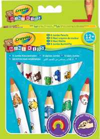 Crayola Pierwsze Kredki Ołówkowe Mini Kids Grube Od 12 Miesiąca