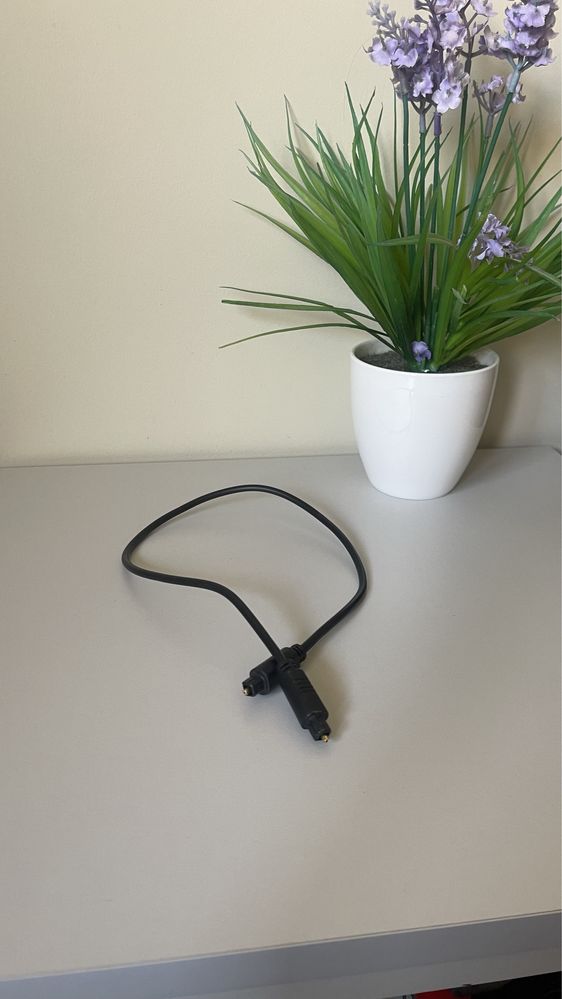 Кабель аудіо оптичний шнур Optical male to male Audio Cable 0,5 m