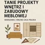 Tanie projekty wnętrz i zabudowy meblowej stacj. Warszawa