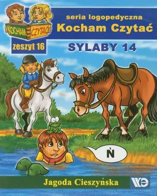 Kocham Czytać Zeszyt 16 Sylaby 14. Wydawnictwo Edukacyjne