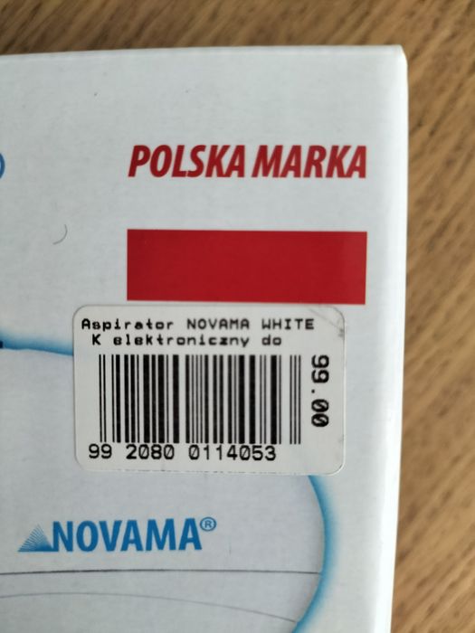 Aspirator do nosa elektroniczny Novama dla dzieci