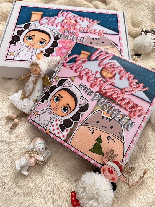 Новорічний альбом на липучках