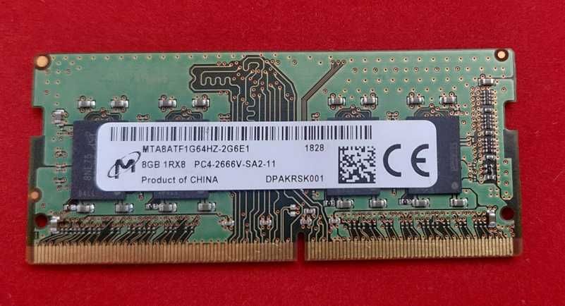 RAM DDR4 8GB Marcas SK Hynx - Samsung - M Para PC Portátil