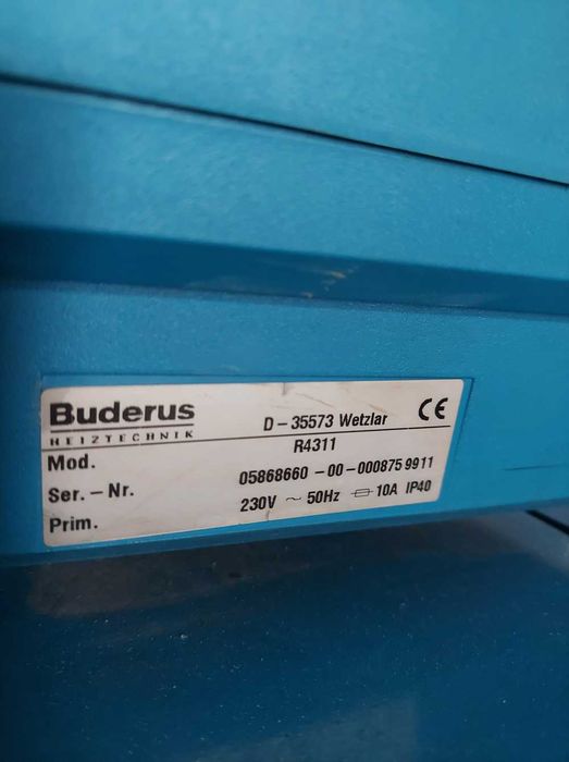 Kocioł C.O. Buderus G-315/230 kW na olej opałowy