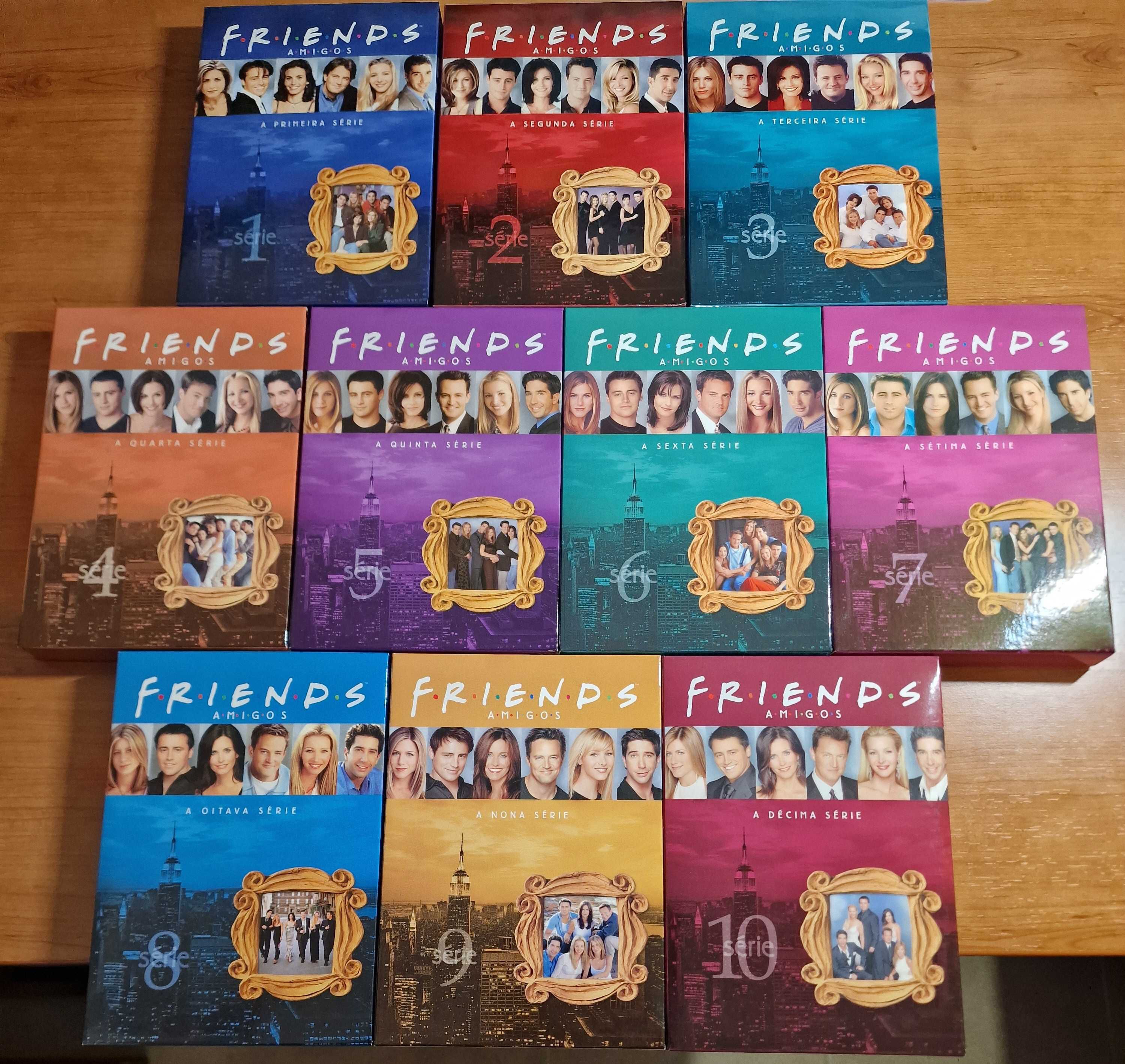 FRIENDS Amigos (Jennifer Aniston) Série Completa/Como nova/Ed.Nacional