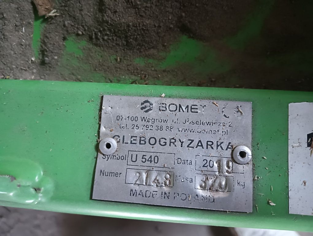 Glebogryzarka Bomet 16m