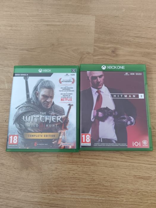 Wiedzmin 3, hitman xbox one series
