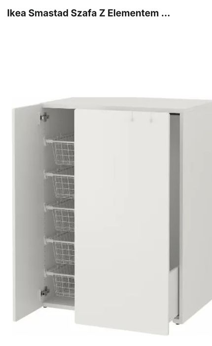 Szafa dziecięca wraz z łóżeczkiem dziecięcym  IKEA