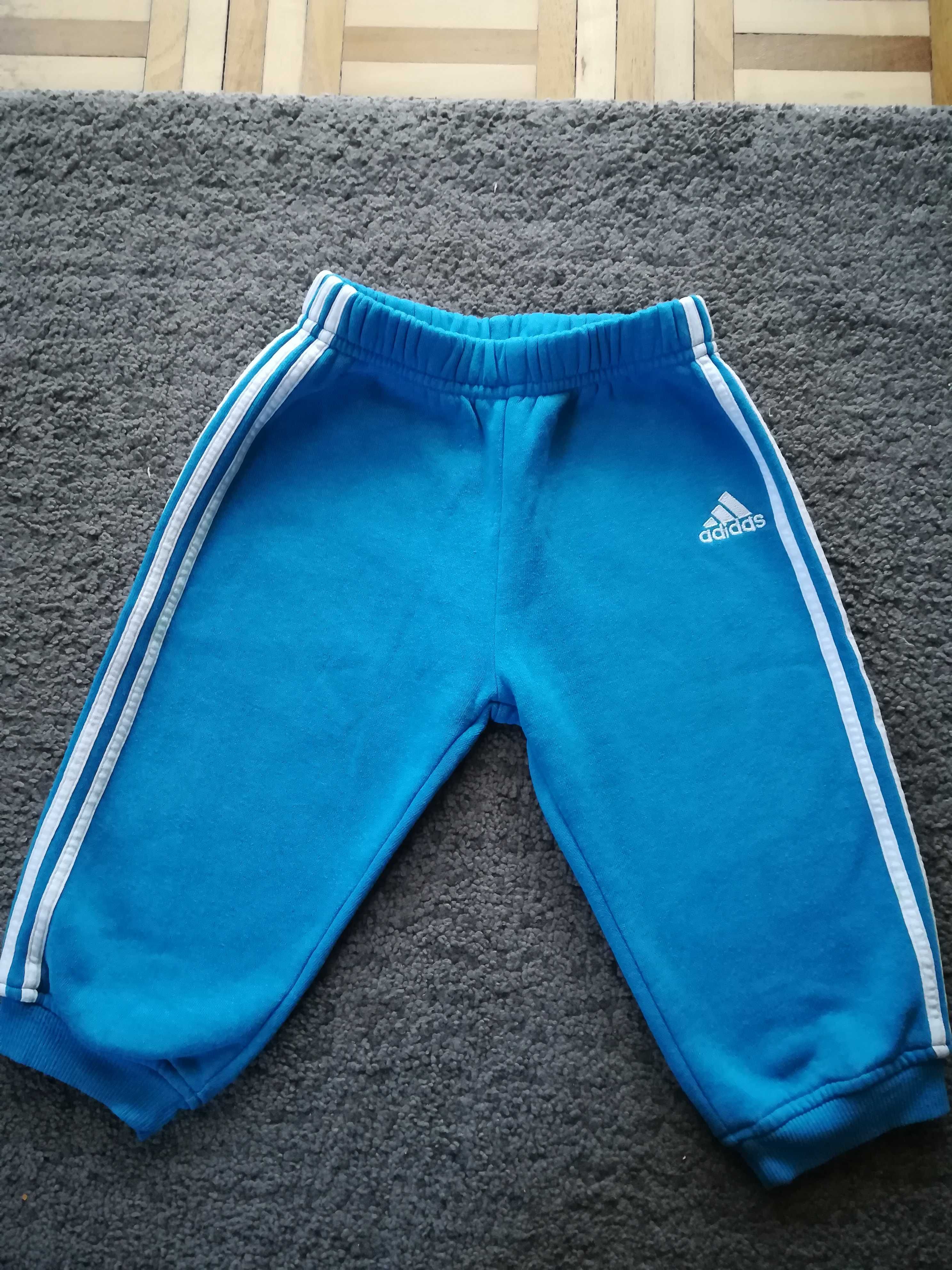 Adidas spodnie dla chłopczyka rozmiar 86