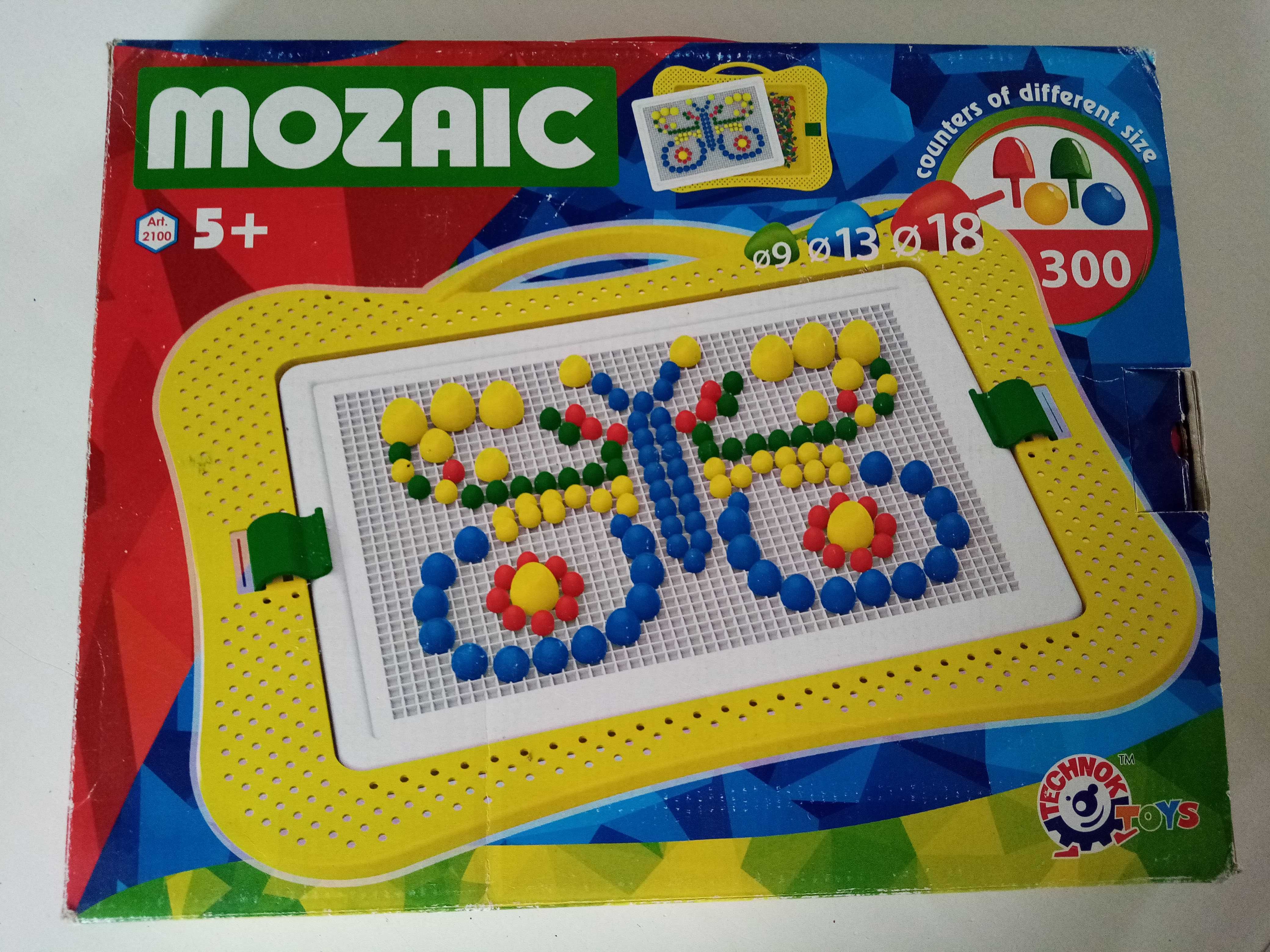 Magiczne mozajki dla dzieci 300 elementów