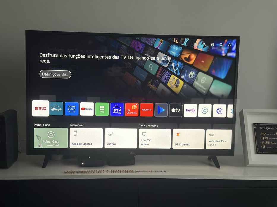 Smat tv lg como nova