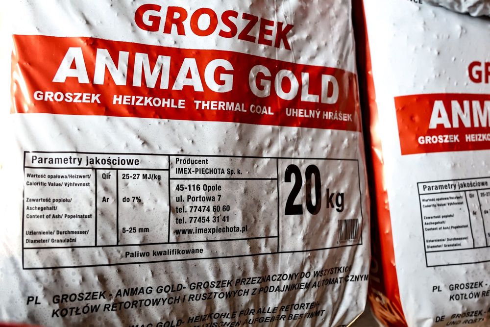 EKO Groszek ANMAG GOLD – Pakowany z Darmową Dostawą od 1 Tony