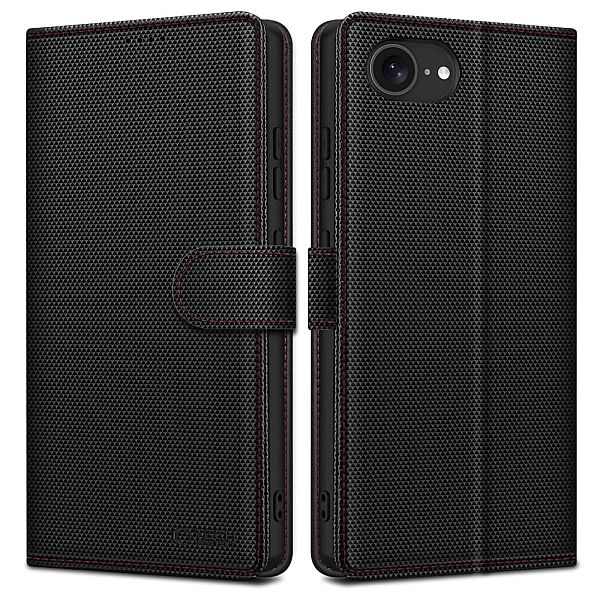 Tech-Protect Wallet Rs Iphone 16E Black/Red
